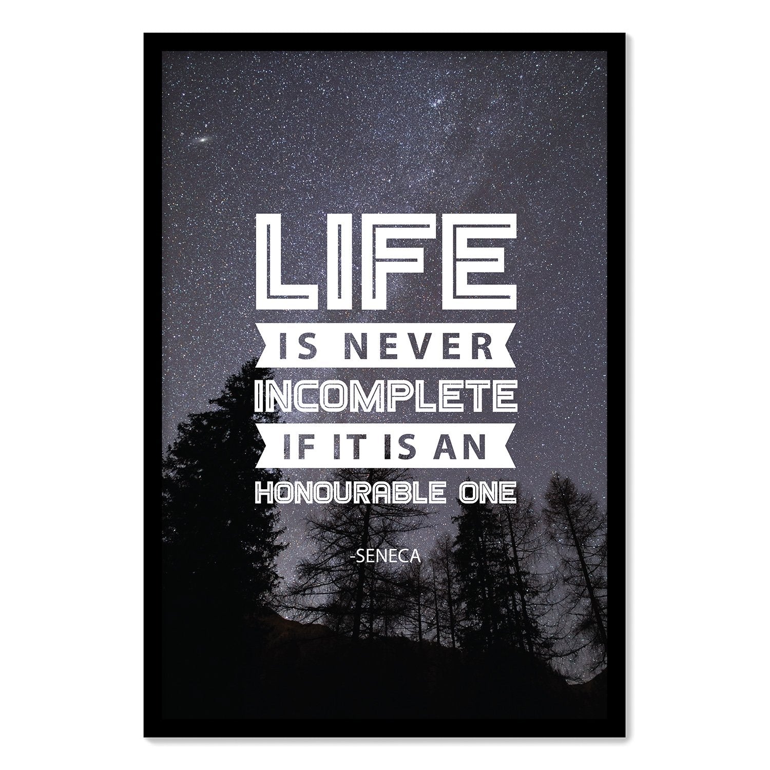 Life Is Never Incomplete Poster