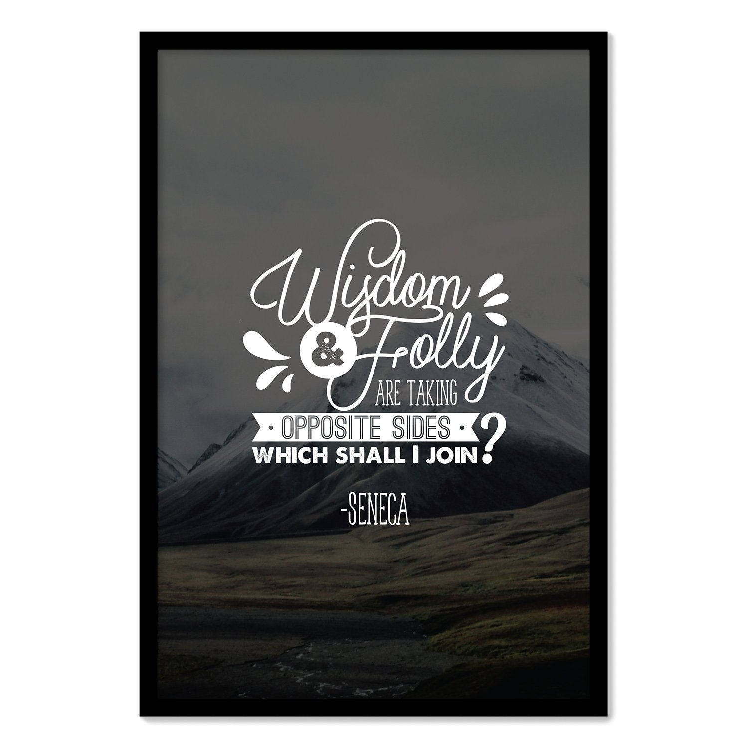 Wisdom & Folly Poster